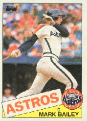 1985 Topps Baseball Cards      064      Mark Bailey